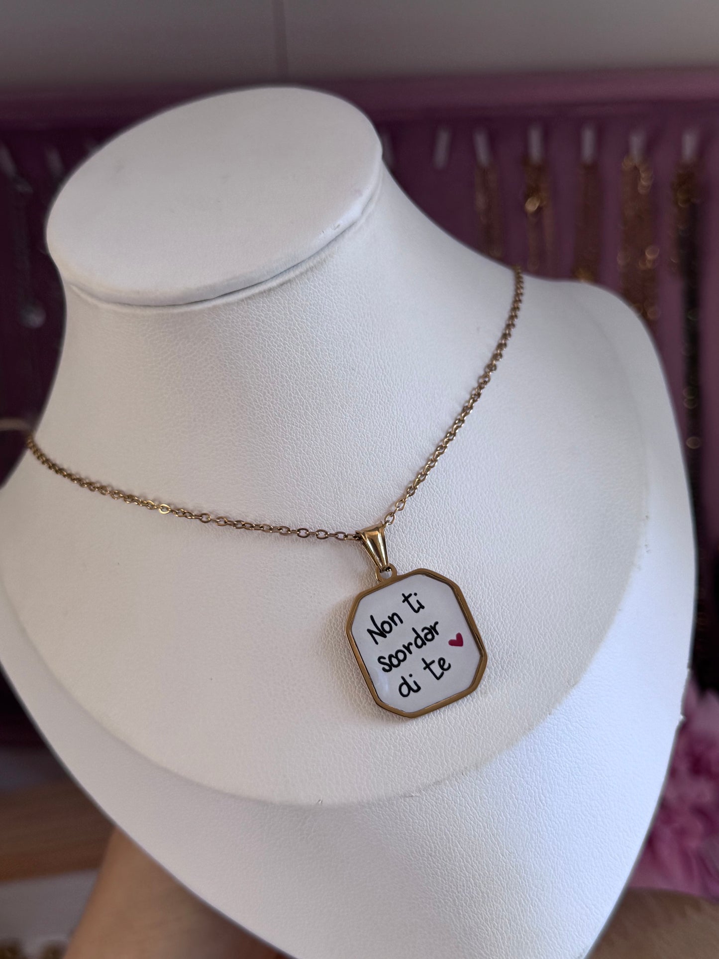 Collana “non ti scordar di te”