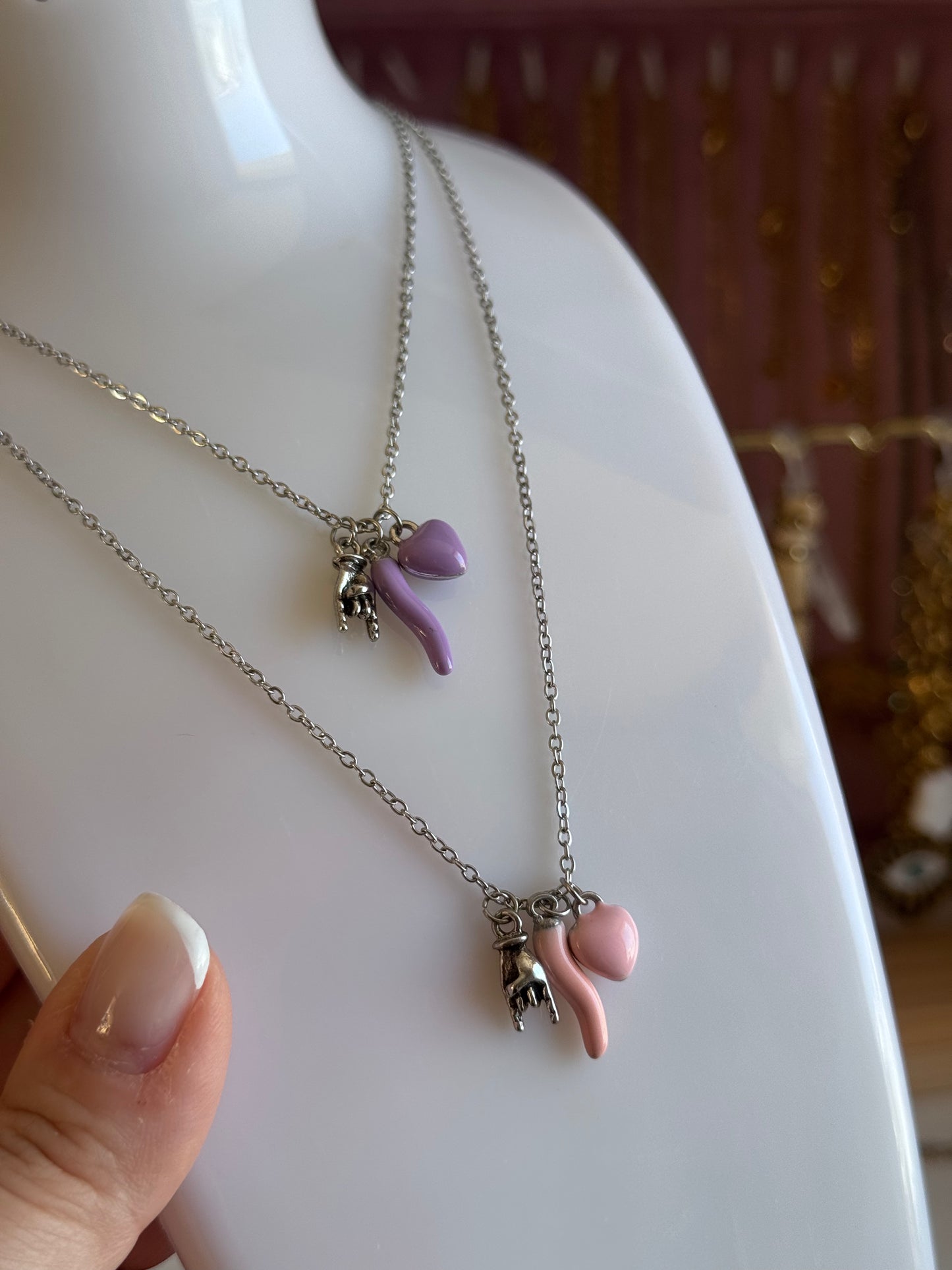 Collana Fortunella color
