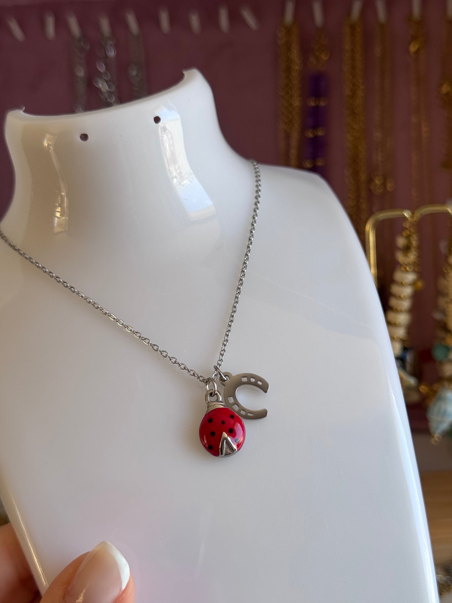 Collana red cocci