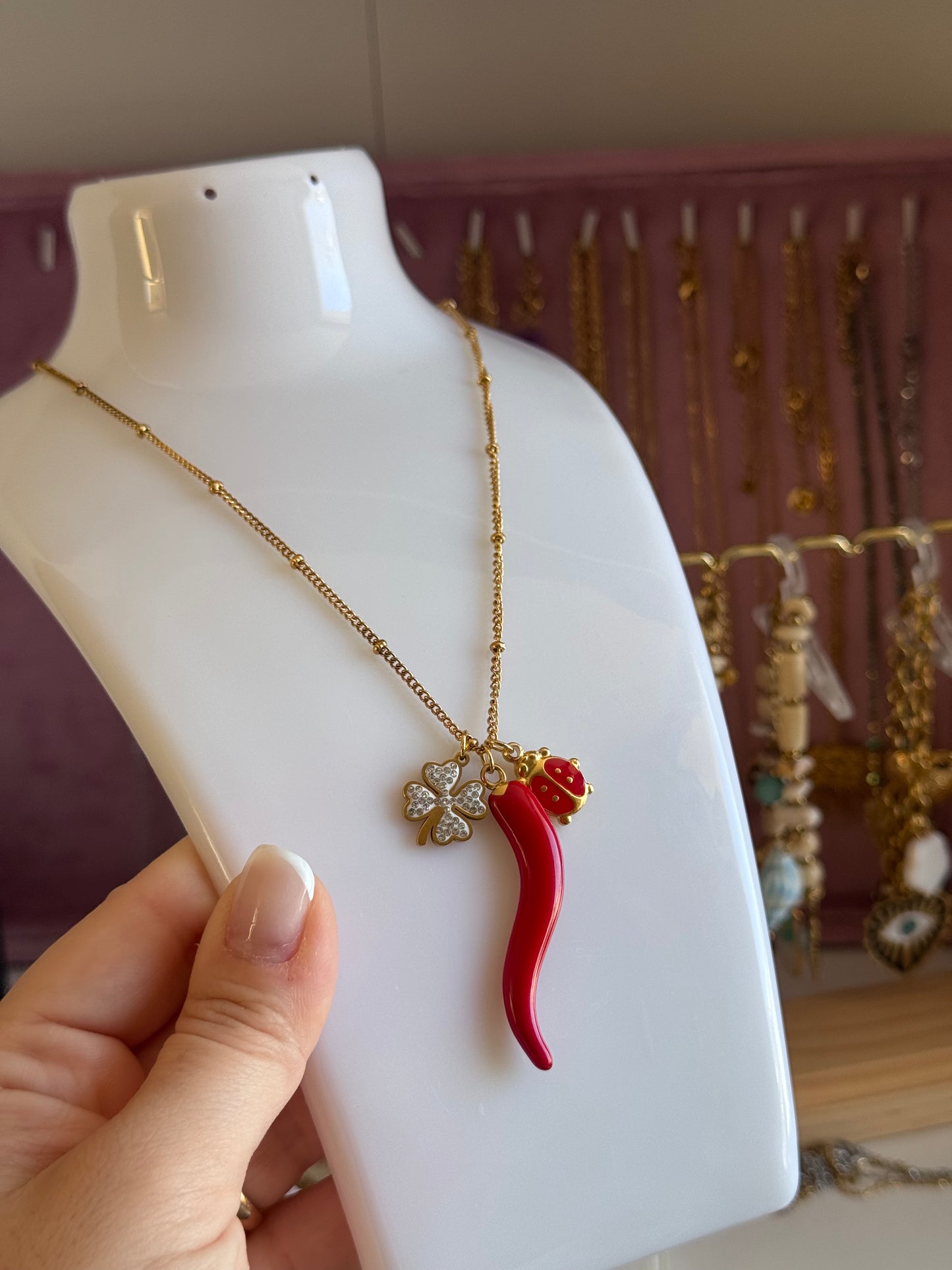 Collana Long fortuna