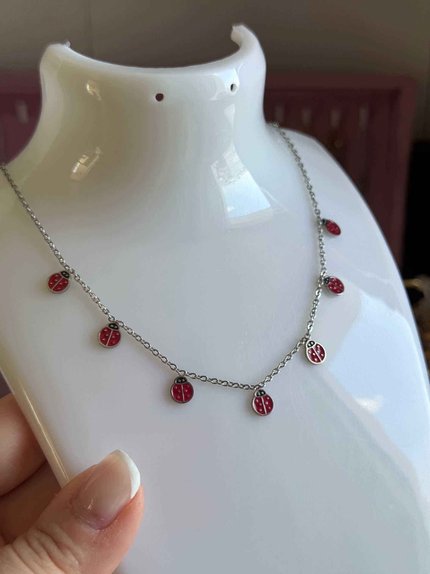 Collana coccinelle