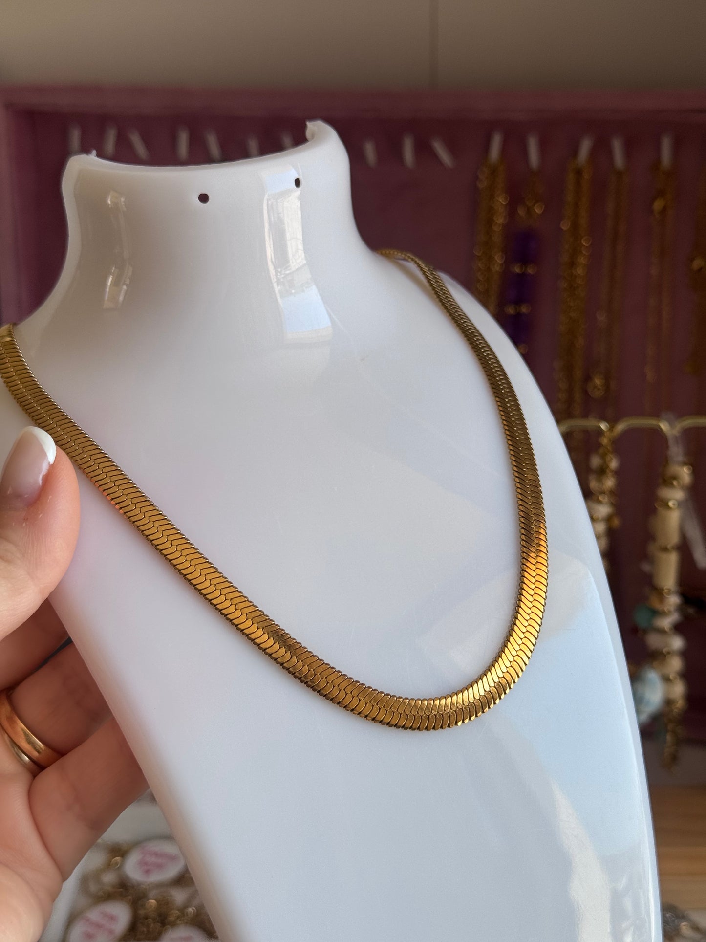 Collana snake 7mm