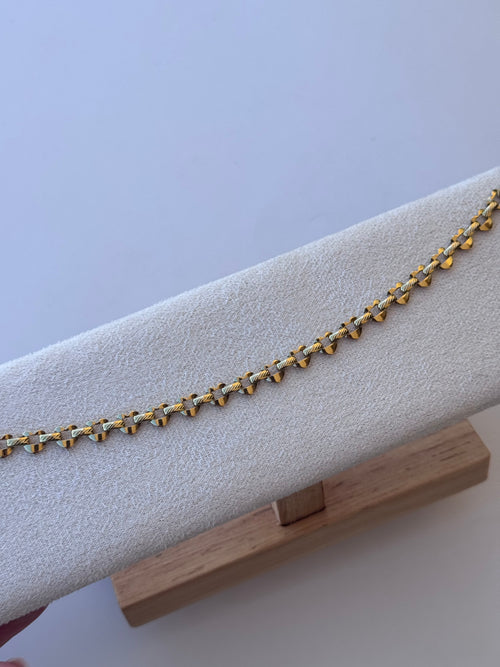 Bracciale cuori Gold