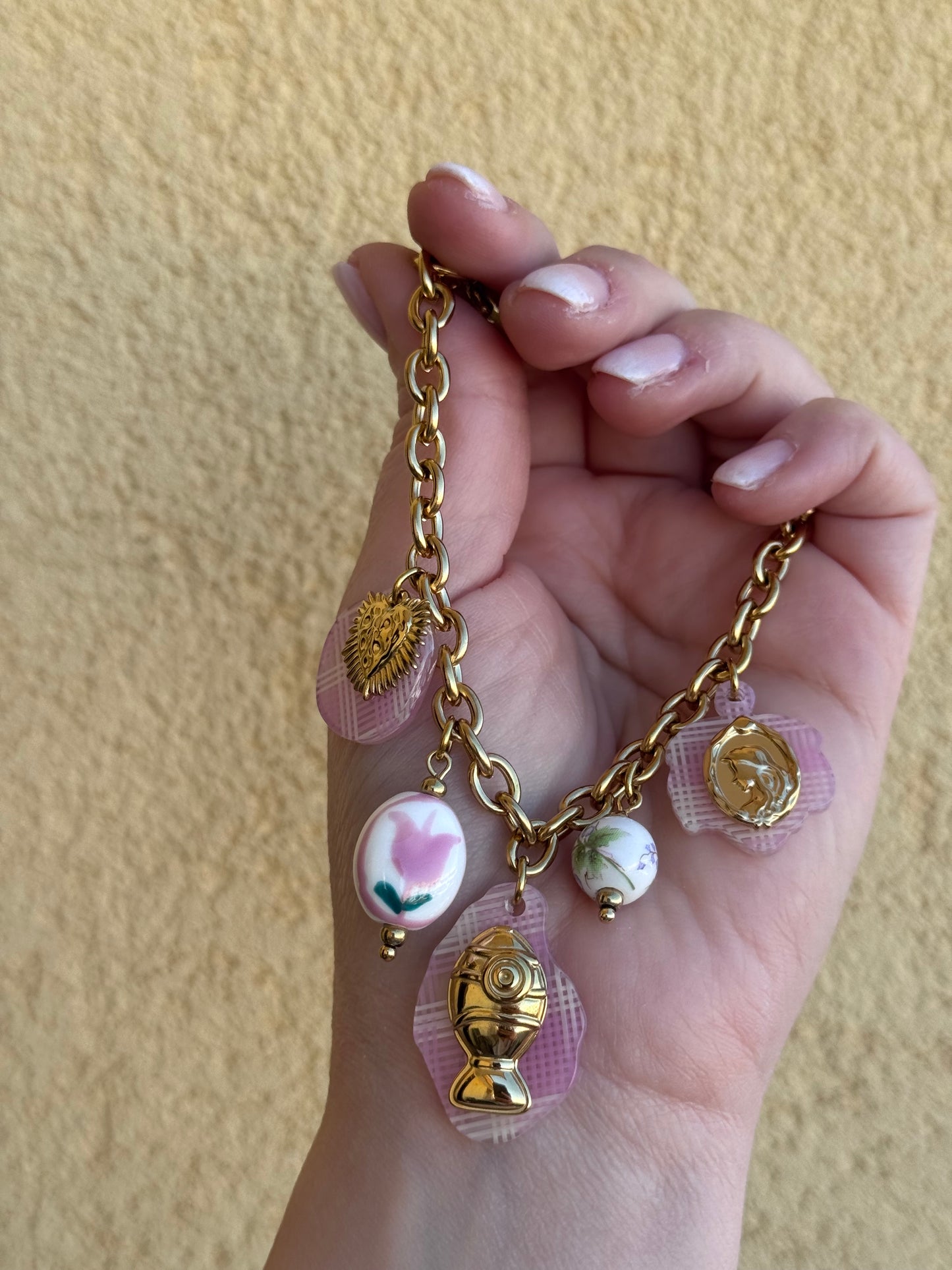 Bracciale meraviglia rosa