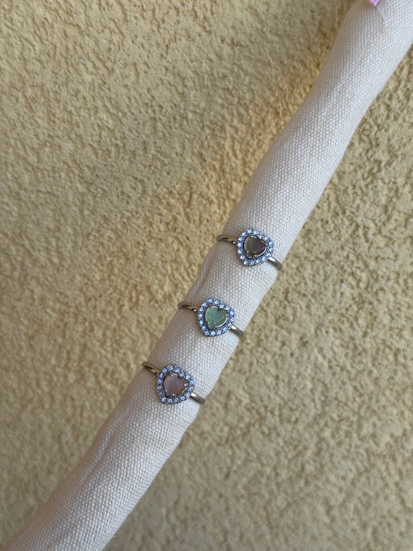 Anello cuore prezioso