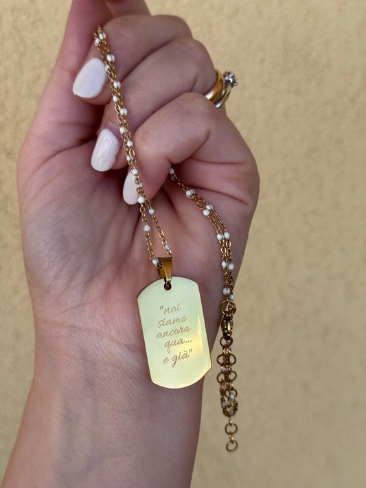 Collana Golden Drops