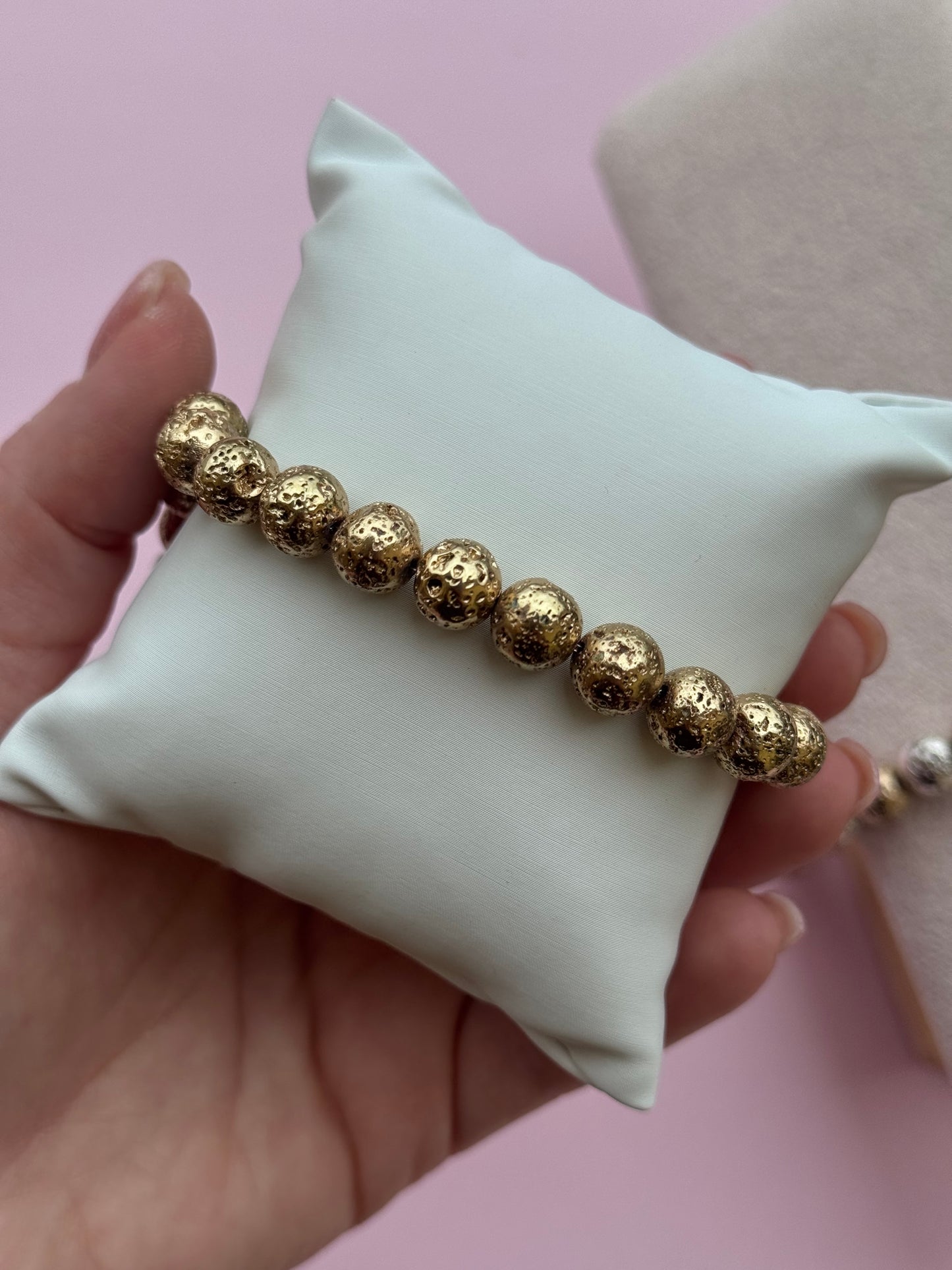 Bracciali sfere martellate