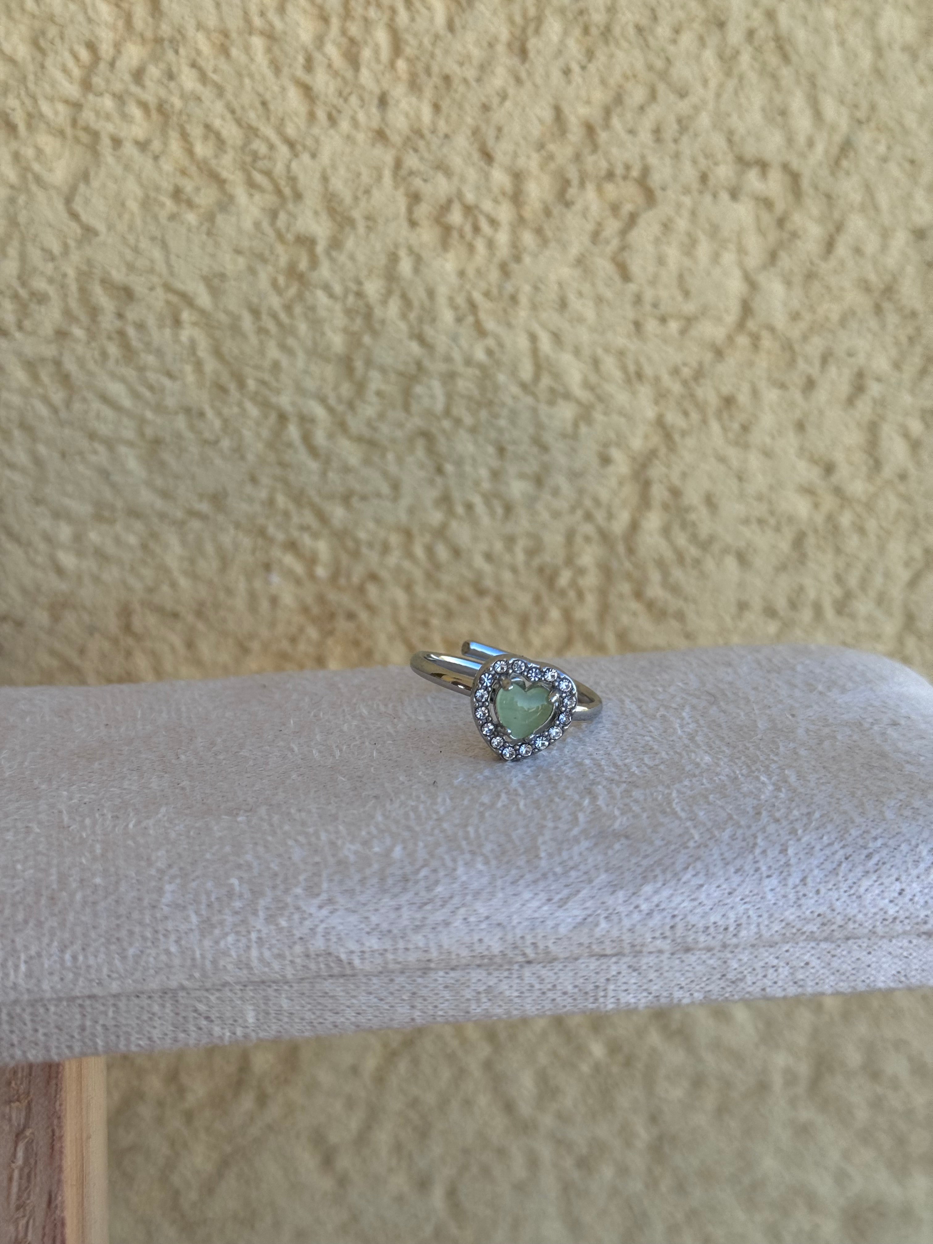 Anello cuore prezioso