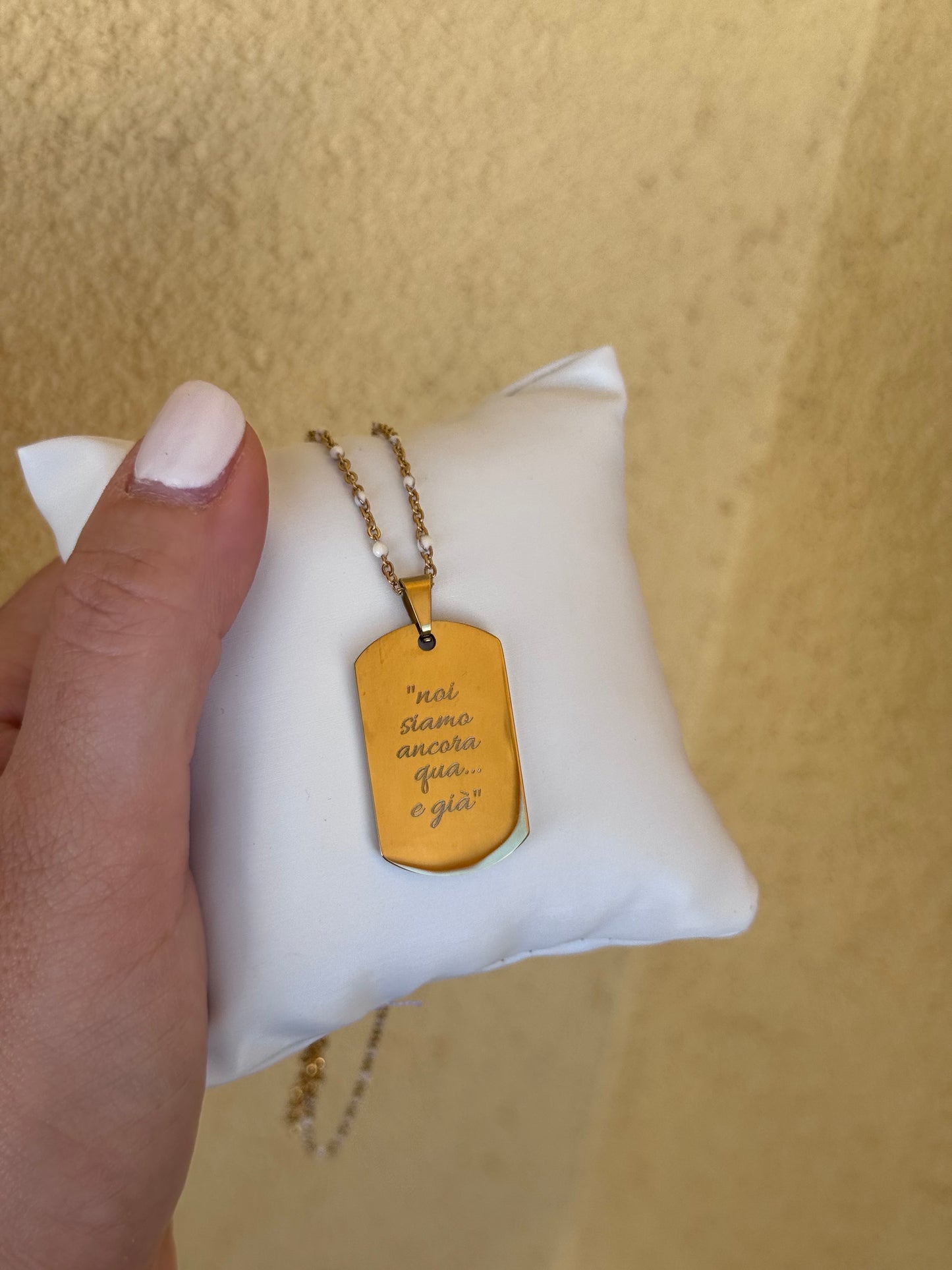 Collana Golden Drops