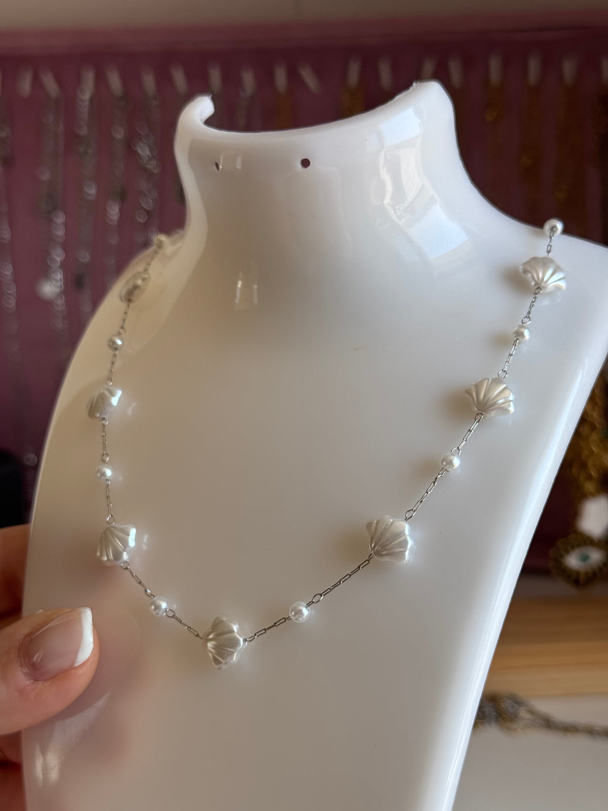 Collana conchigliette