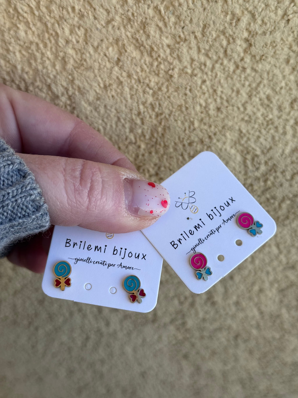 Orecchini bimba girelle