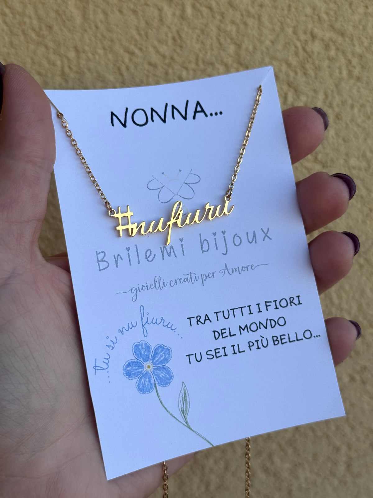 Collana salentina “nufiuru” - Festa dei Nonni-