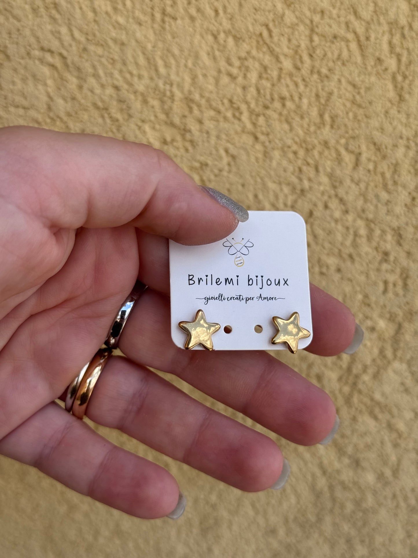 Orecchini Stelline