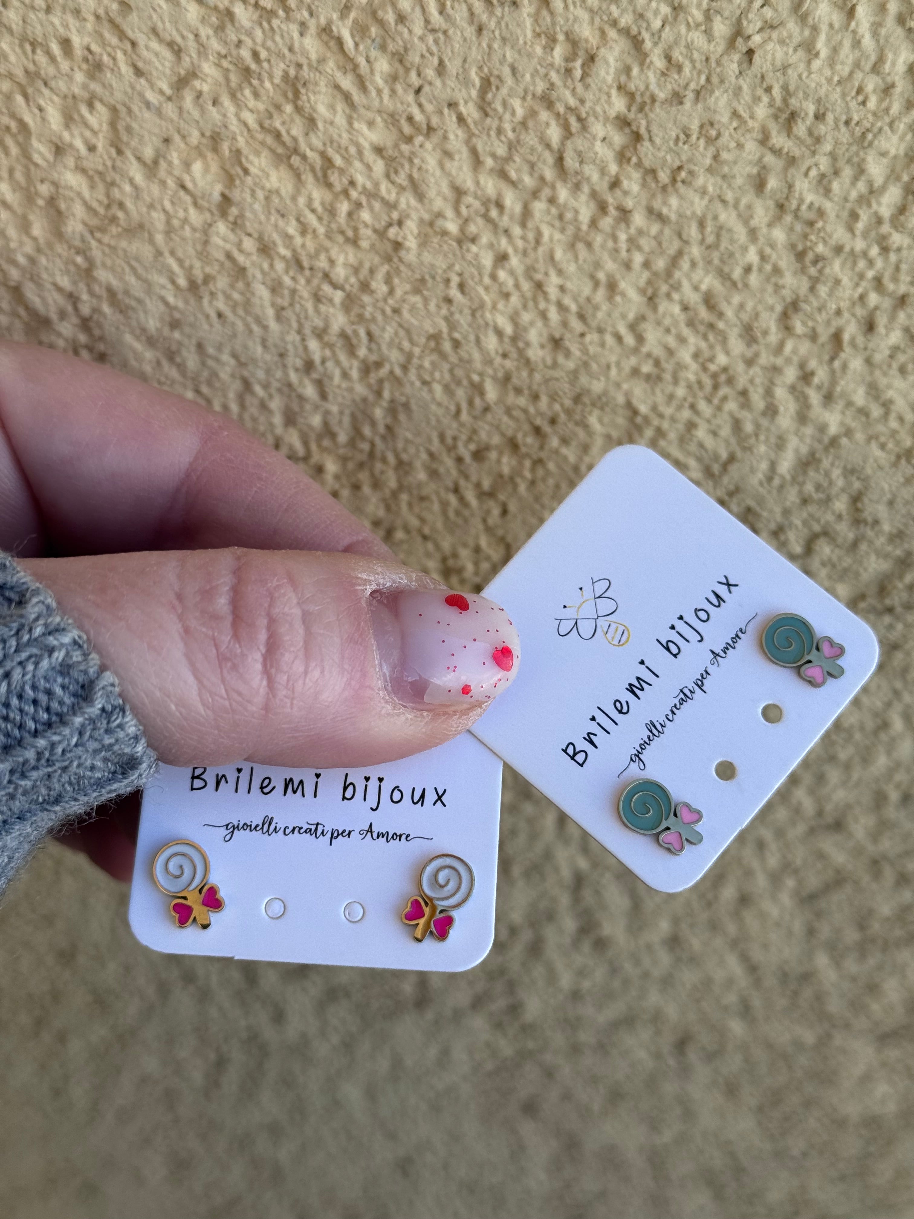 Orecchini bimba girelle