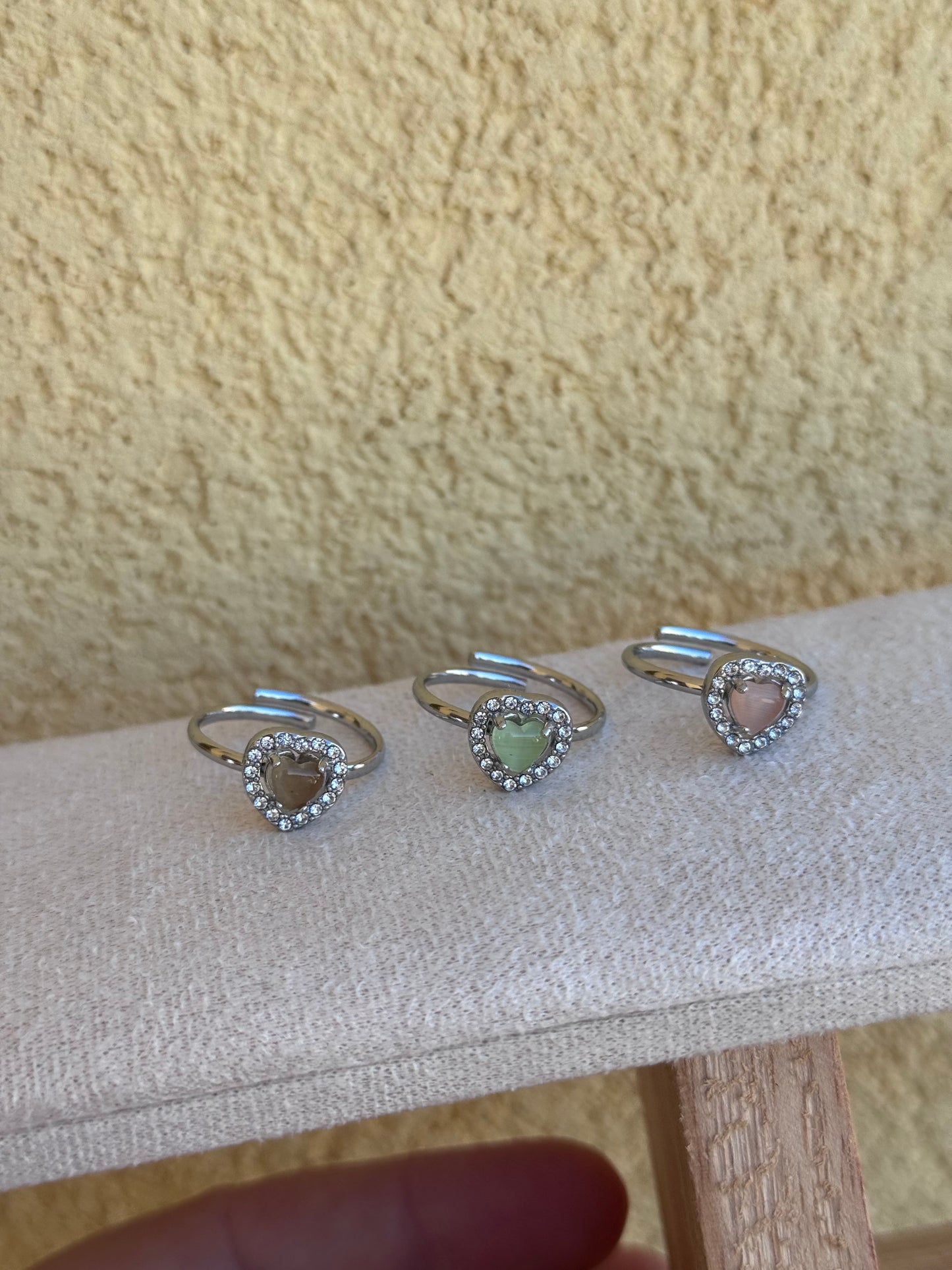 Anello cuore prezioso