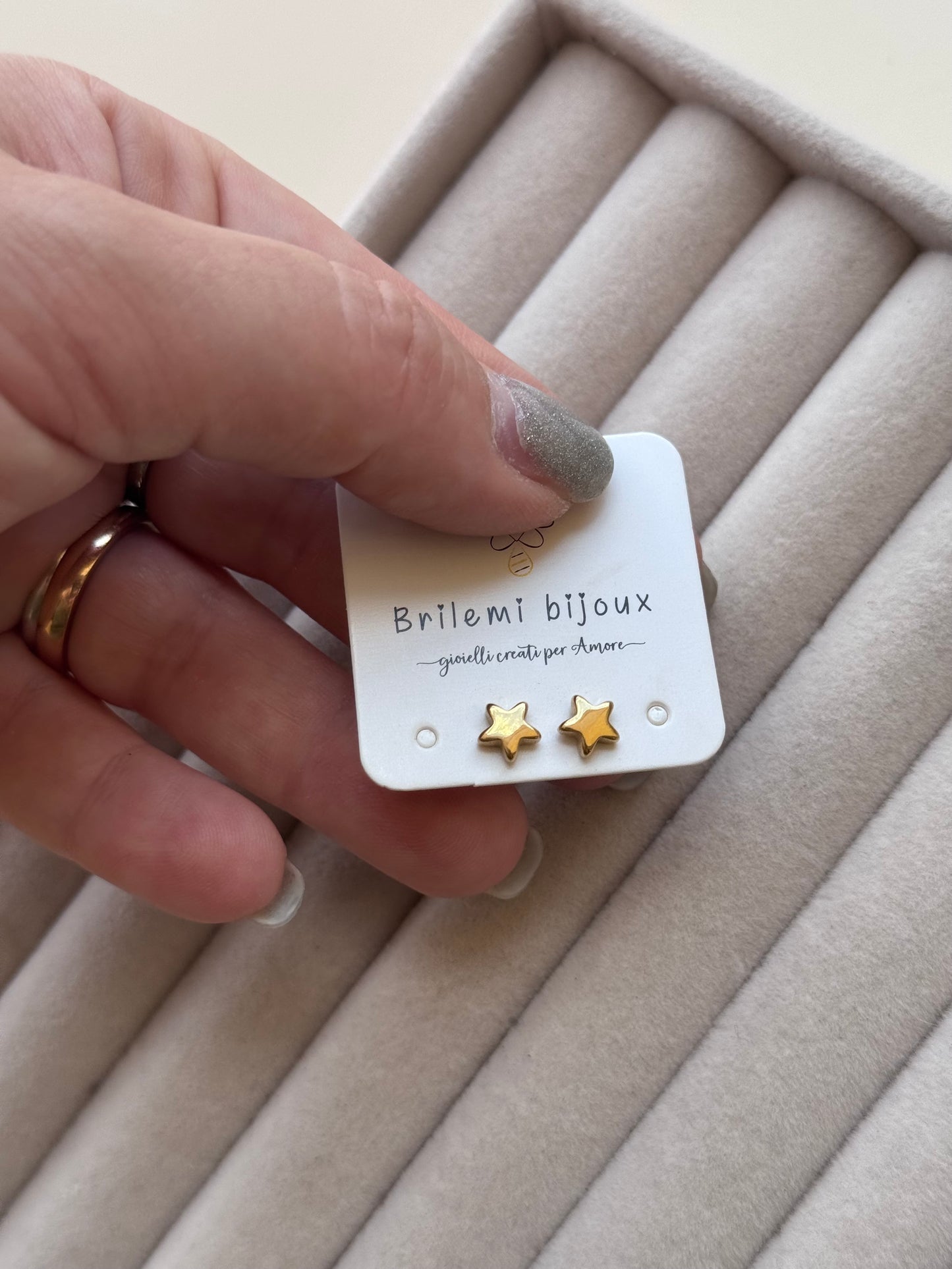 Orecchini Stelline