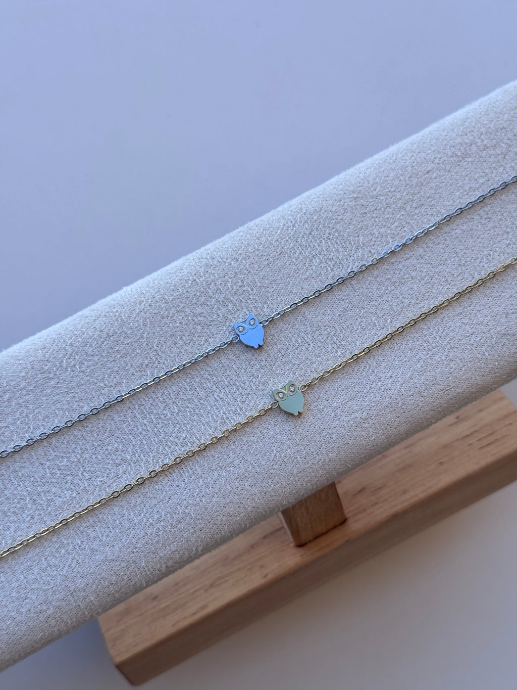 Bracciale gufetto portafortuna