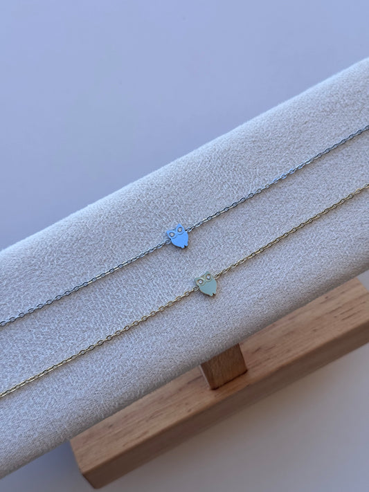 Bracciale gufetto portafortuna