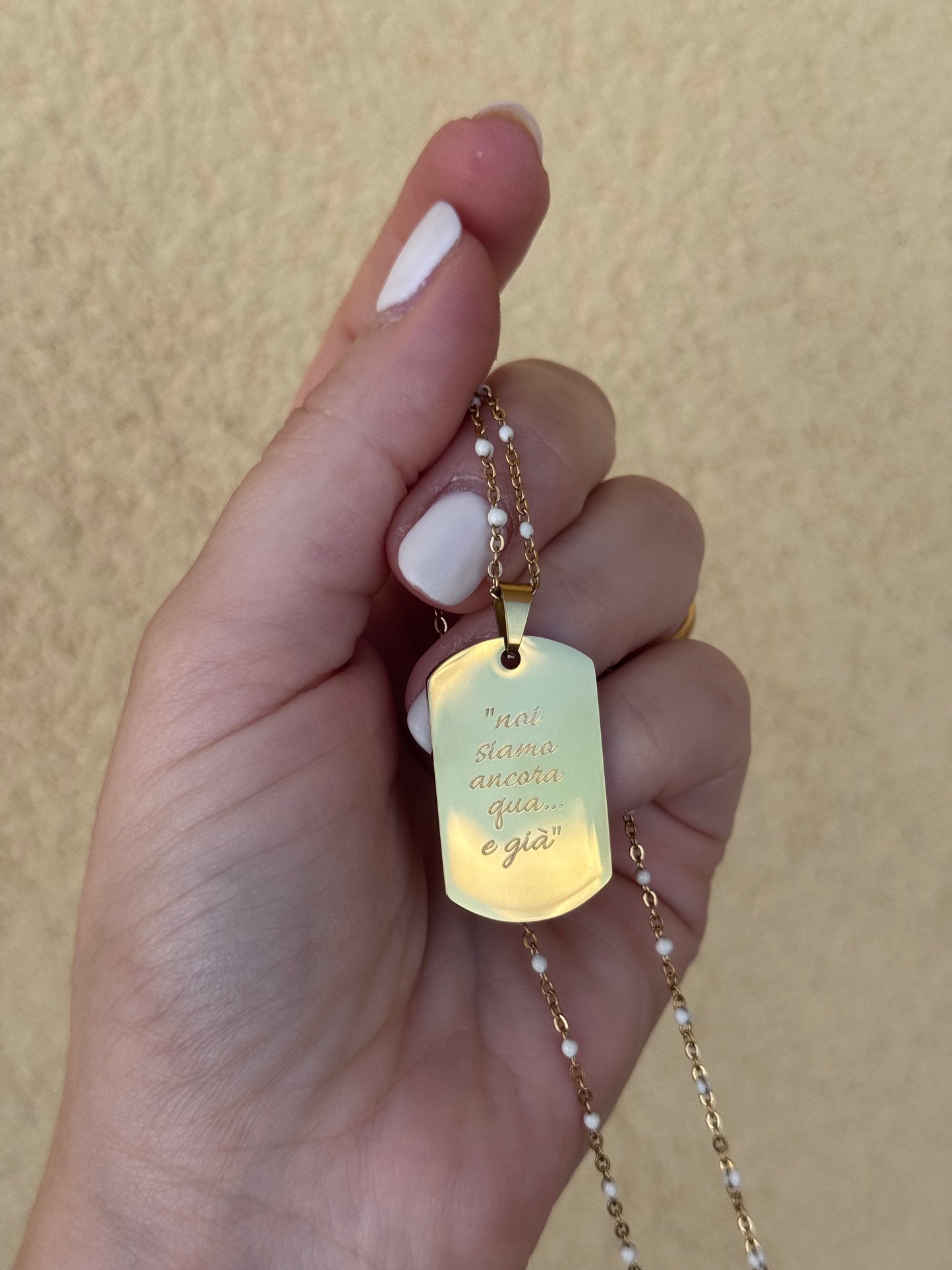 Collana Golden Drops