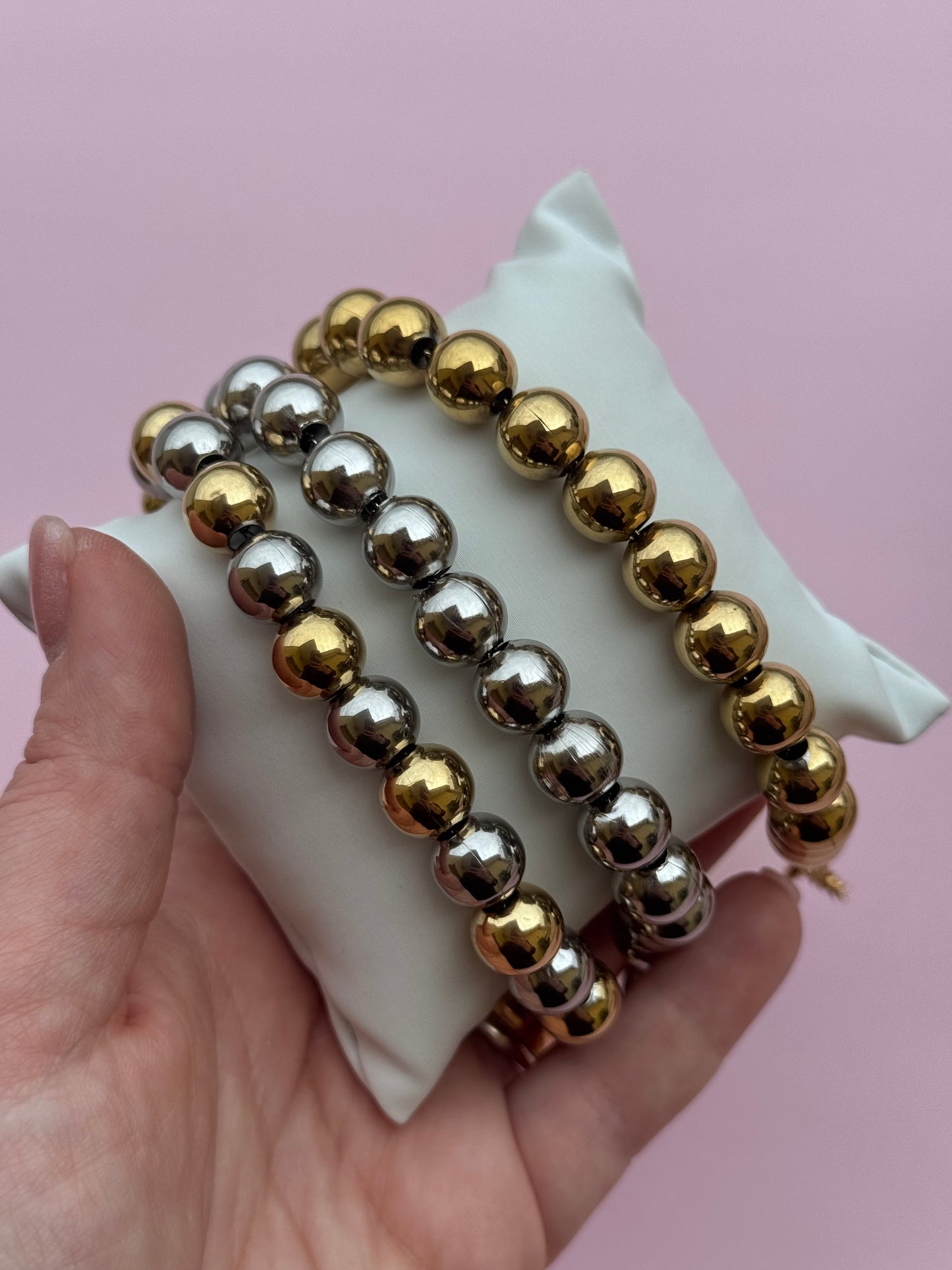 Bracciali sonagli e cuoricini