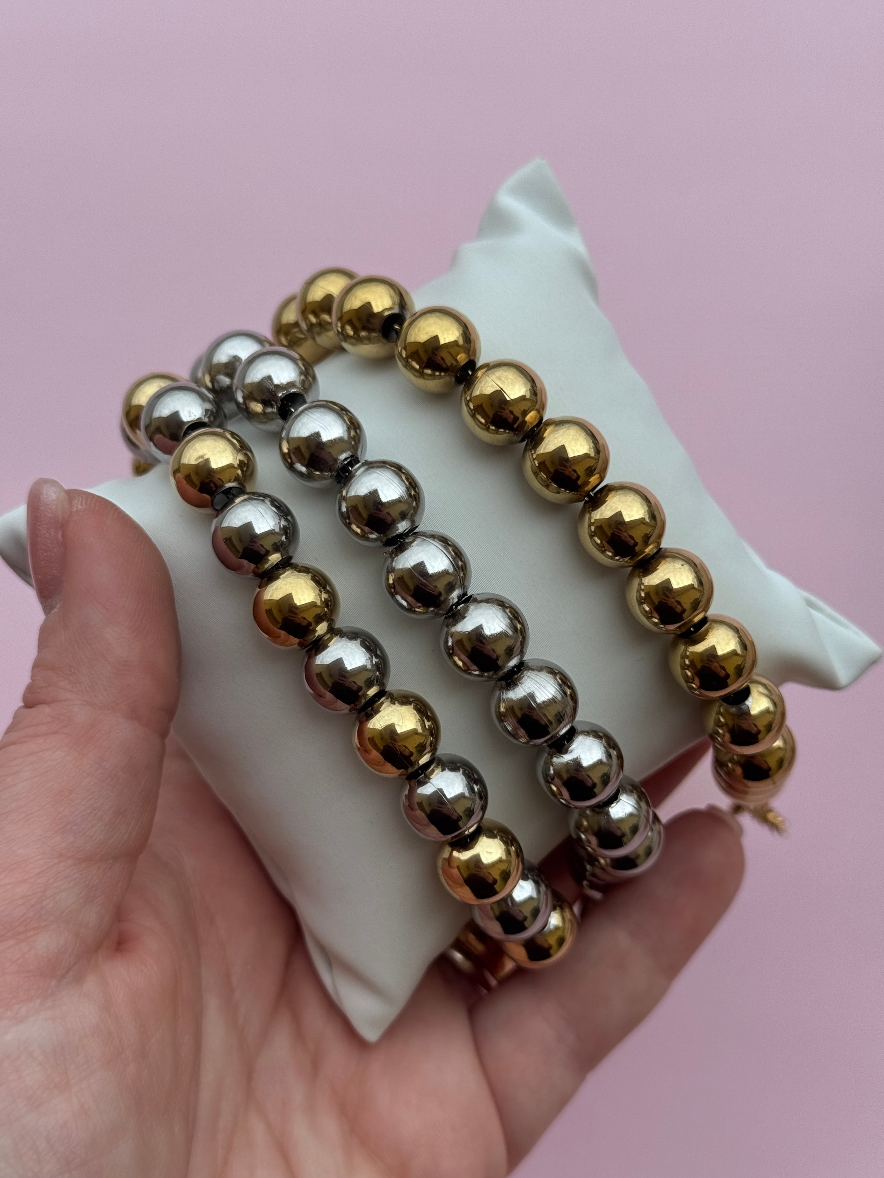 Bracciali sonagli e cuoricini