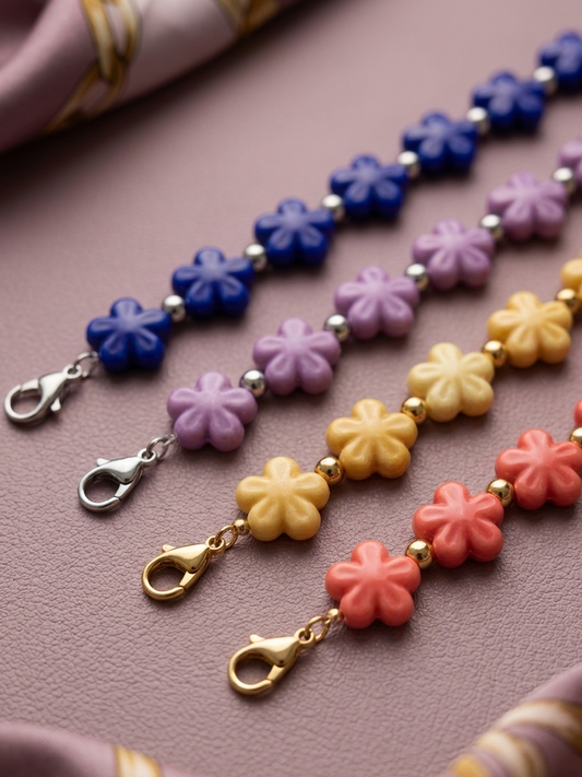 Bracciali fiorì ceramica