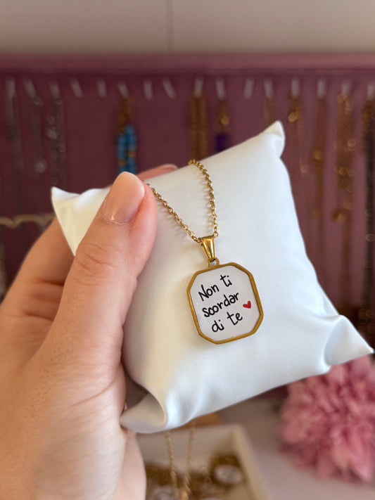 Collana “non ti scordar di te”