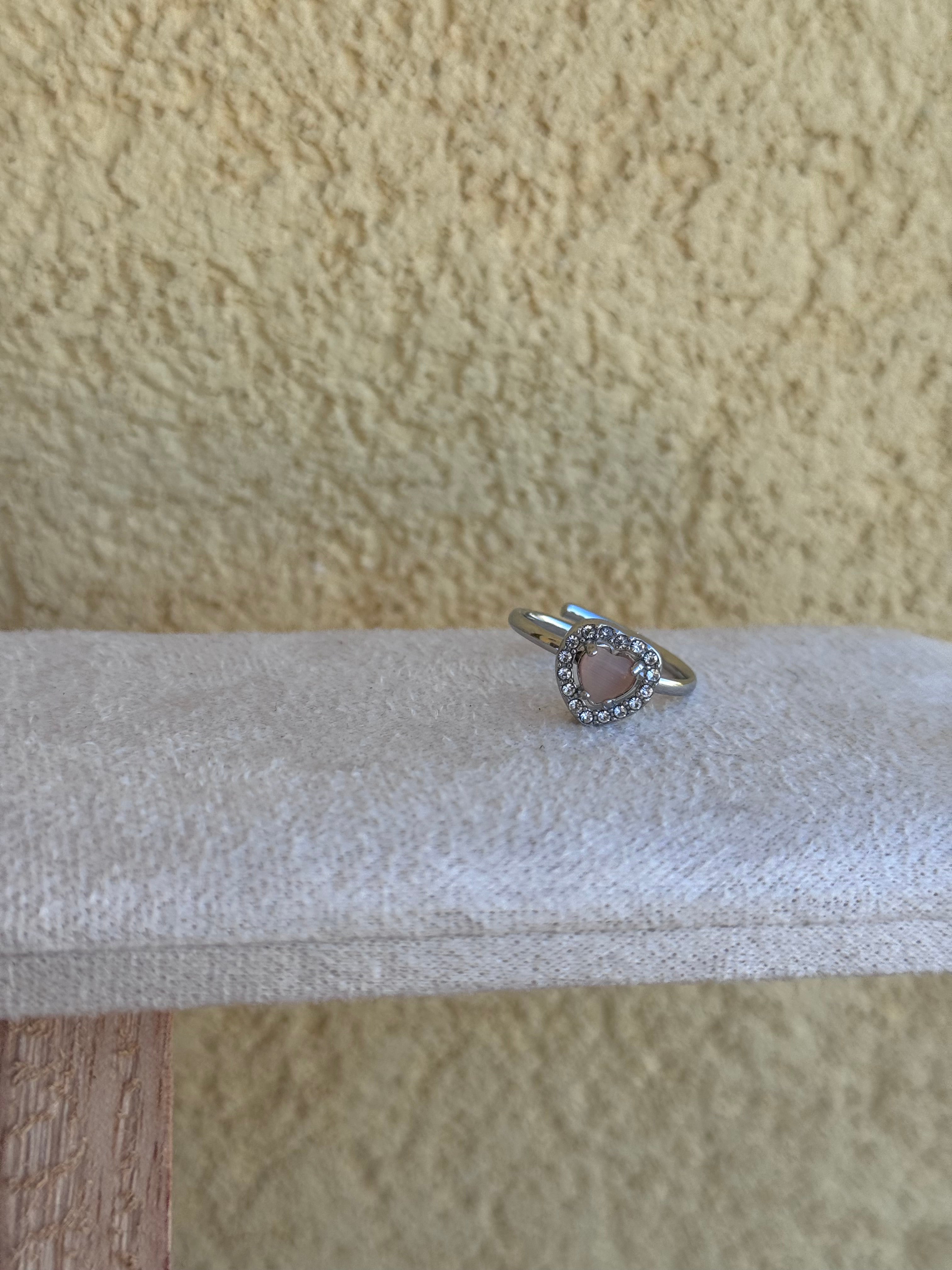 Anello cuore prezioso