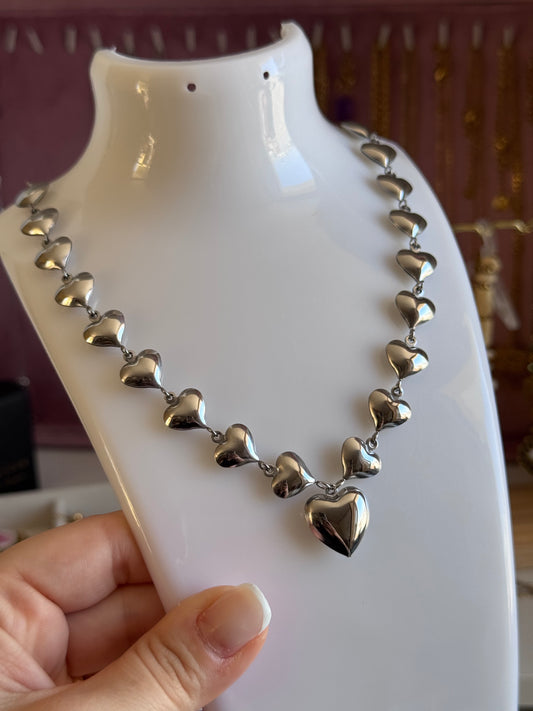 Collana cuori Medium sonagli