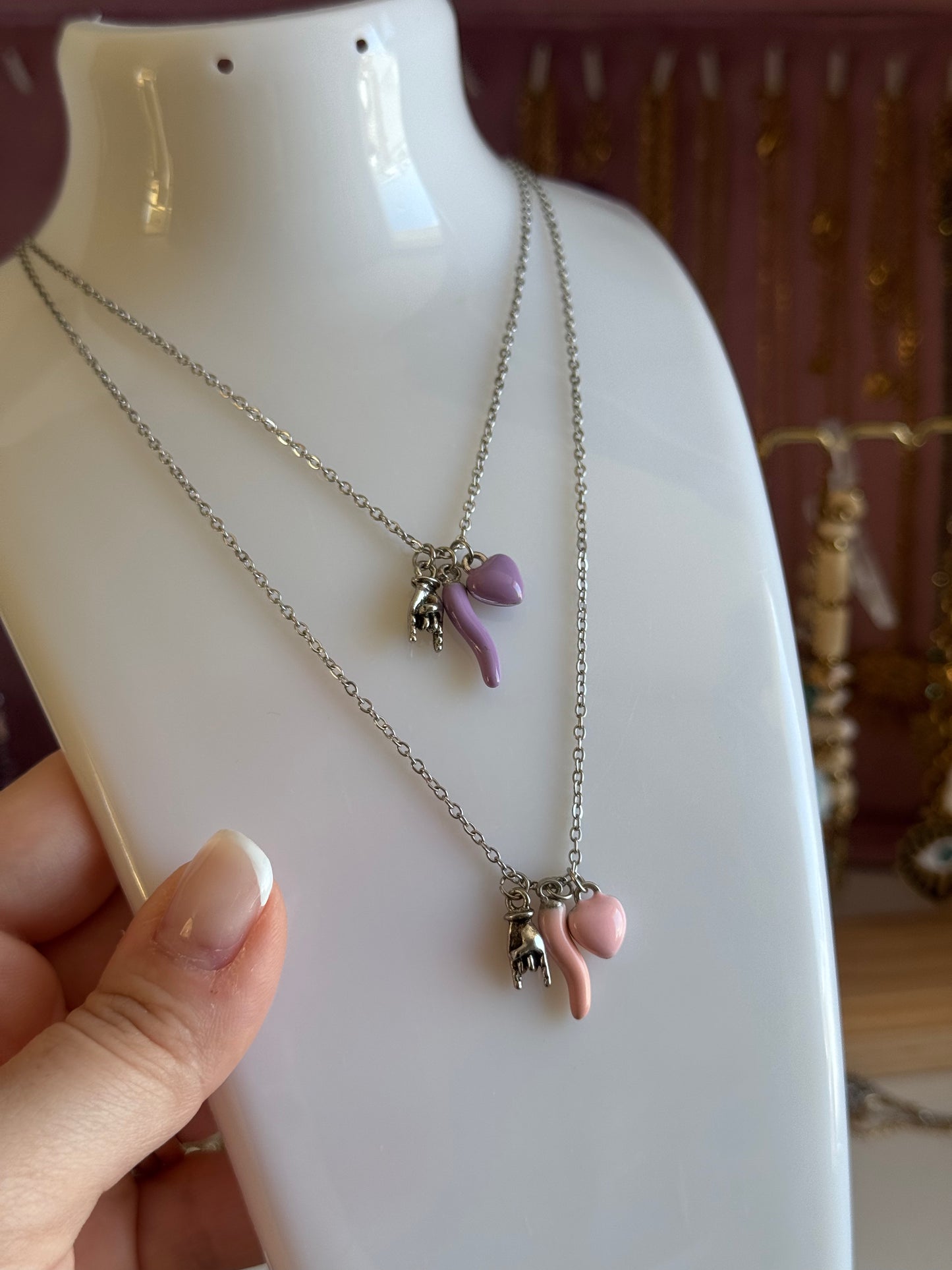 Collana Fortunella color