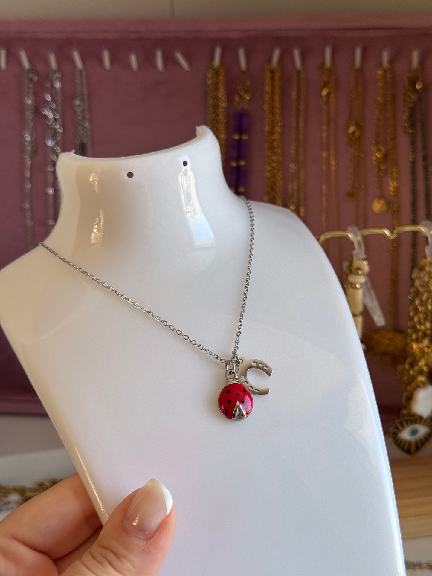 Collana red cocci