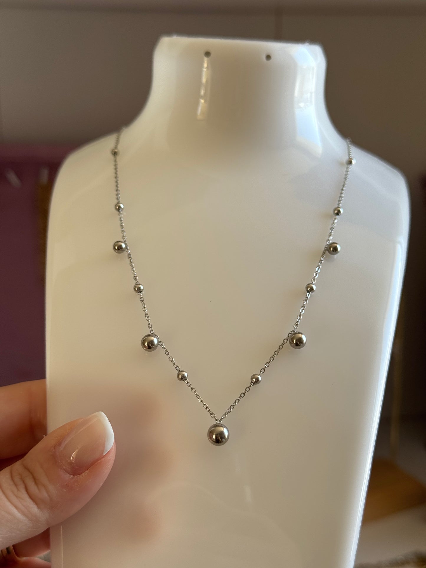 Collana sferette