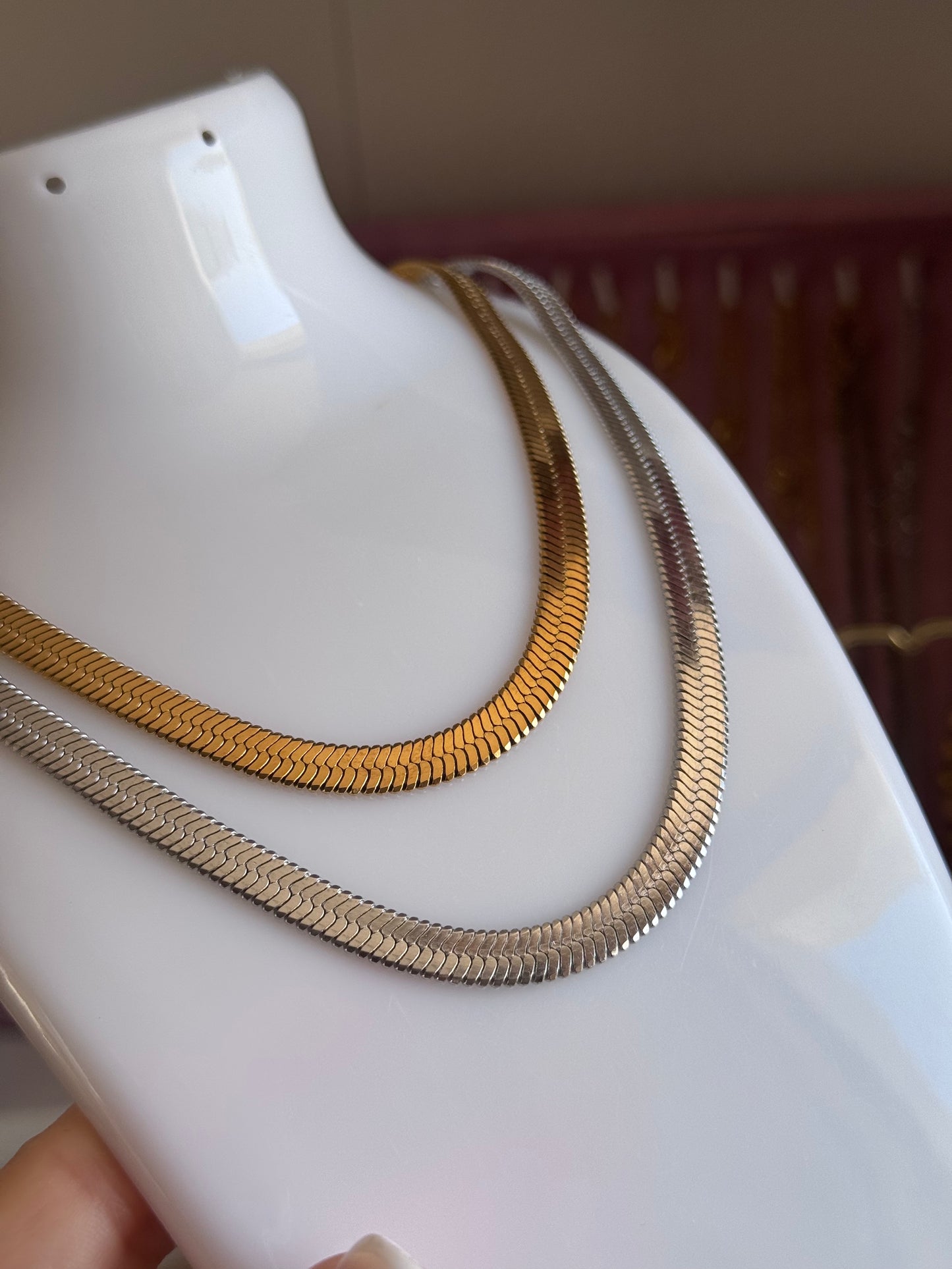 Collana snake 7mm