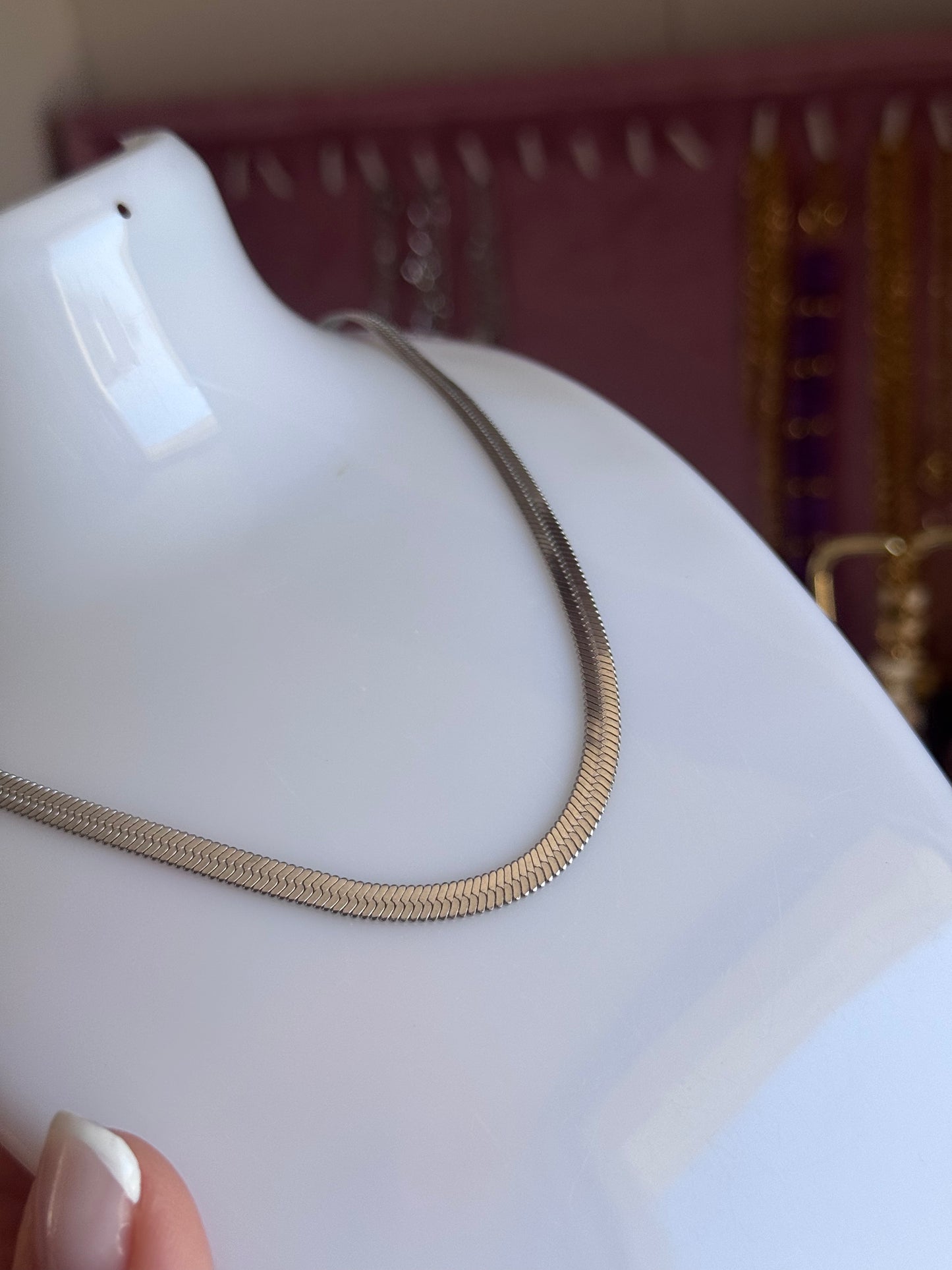 Collana snake 4mm