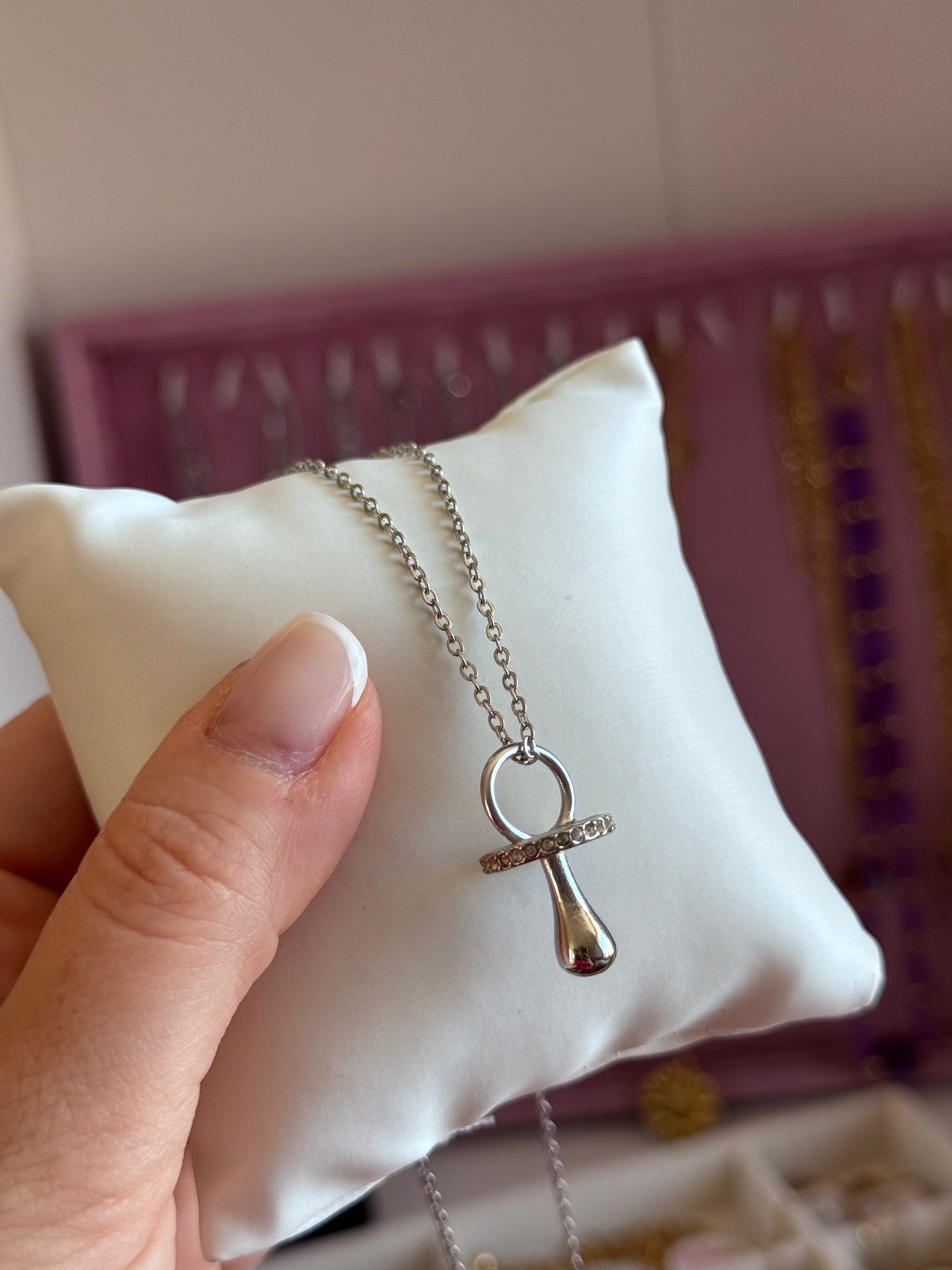 Collana ciuccio