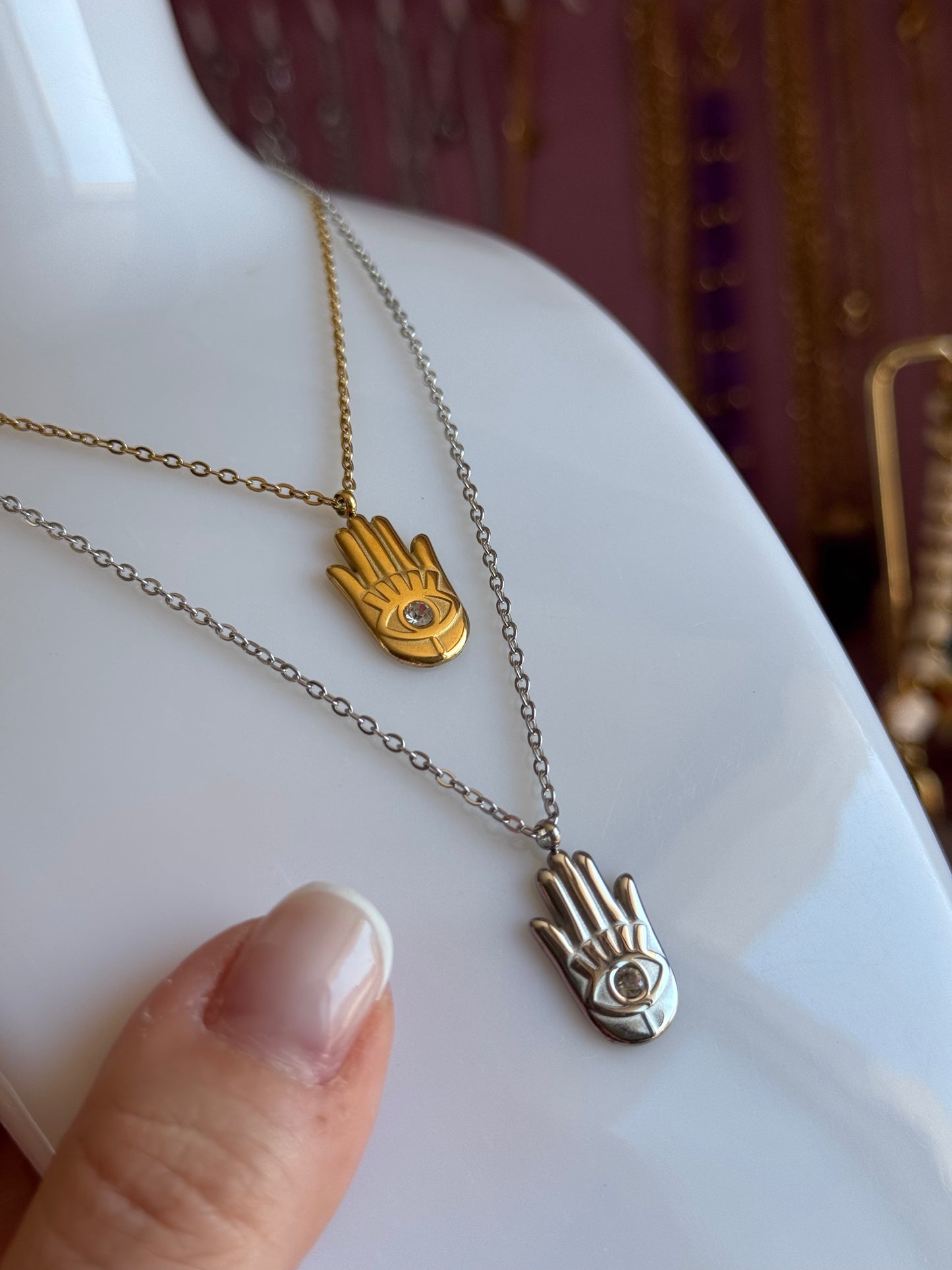 Collana mano di Fatima