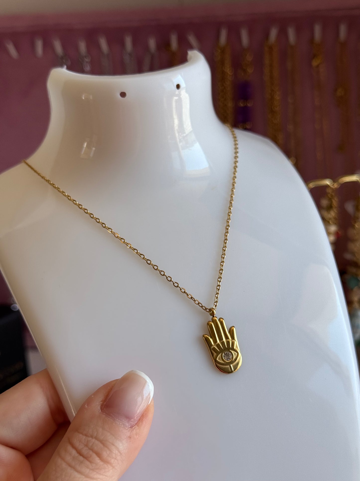 Collana mano di Fatima