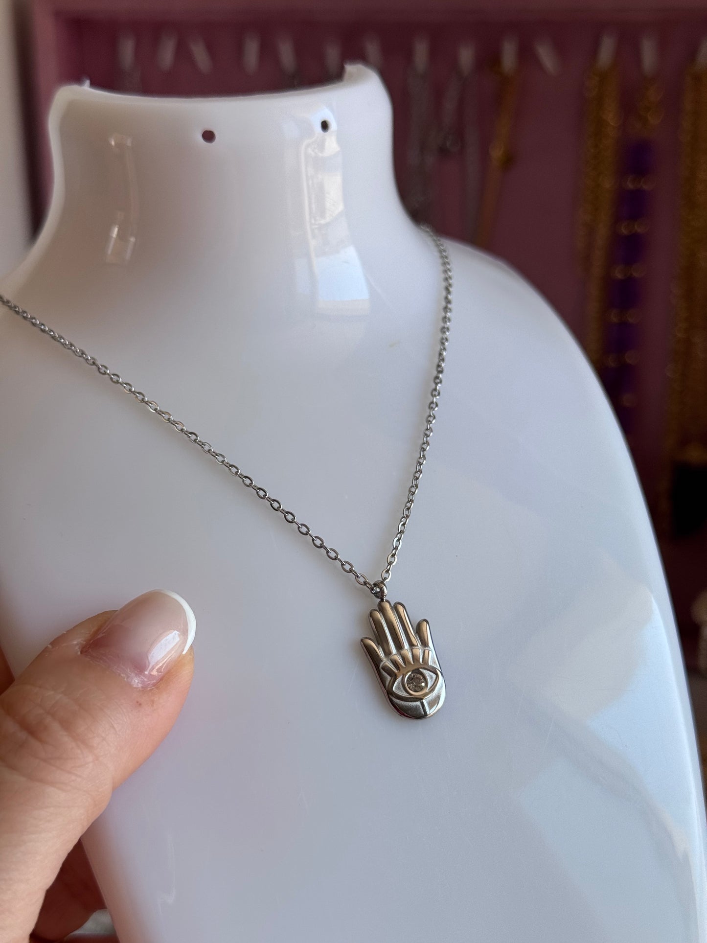 Collana mano di Fatima