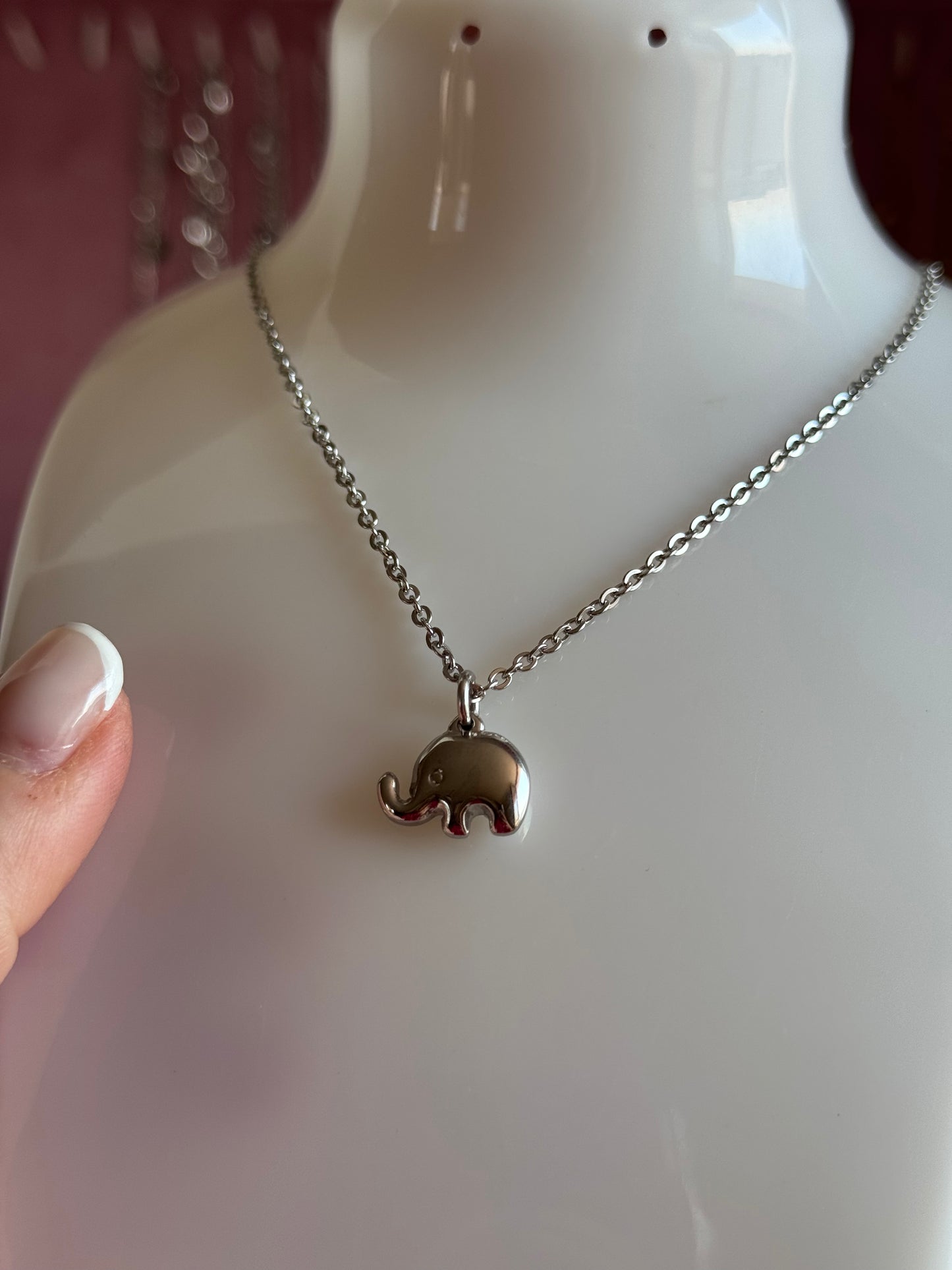 Collana elefantino della fortuna